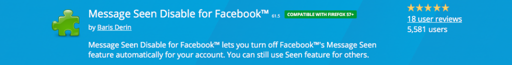 Secretly read Facebook messages on Firefox with this add-on