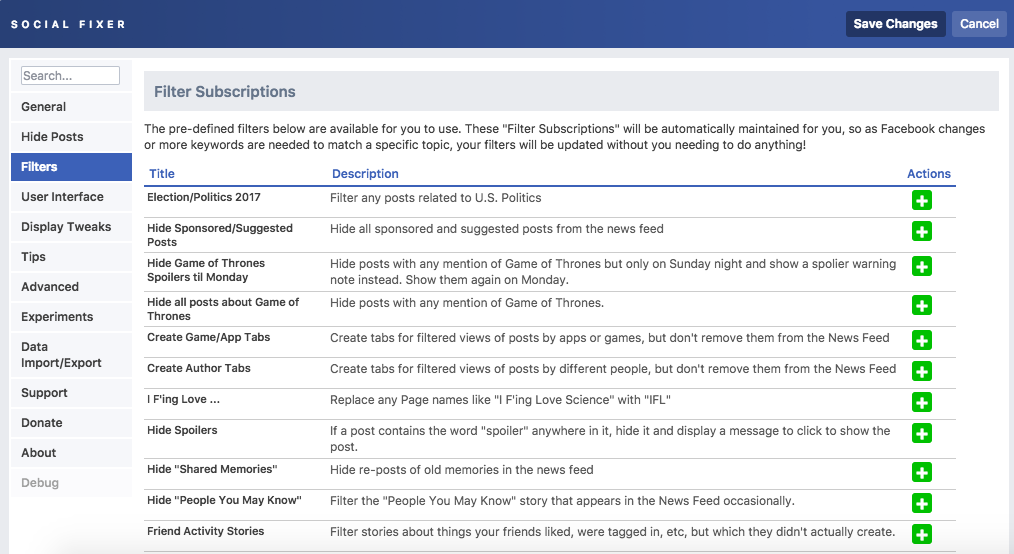 Social Fixer 2