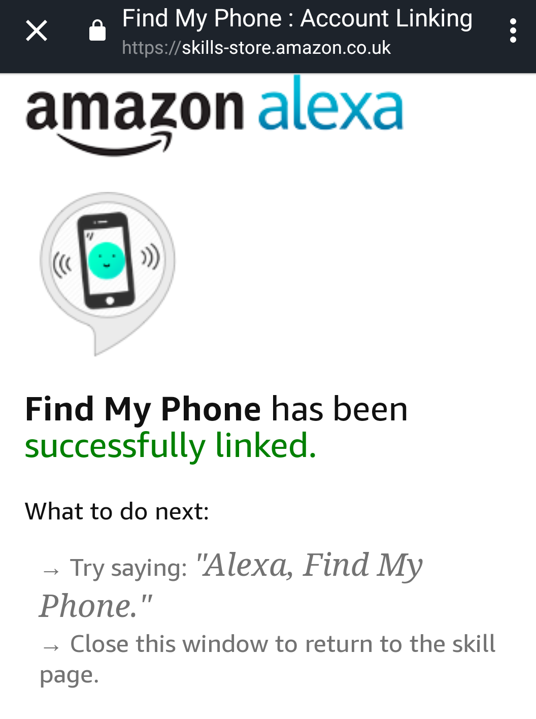 alexa find phone