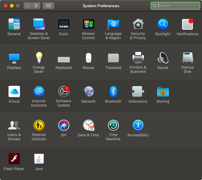 keyboard shortcut macOS