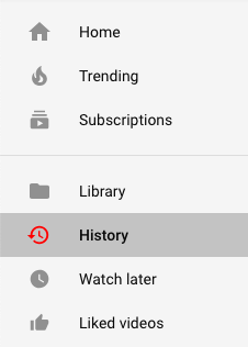 Switch off YouTube recommendations