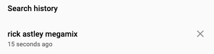 Switch off YouTube recommendations