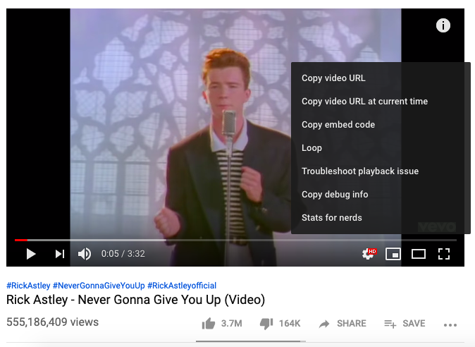 Loop YouTube desktop