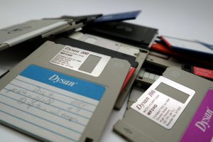 recycle floppy disks