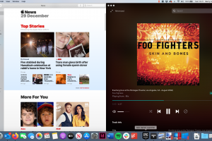 snap windows on a Mac