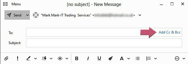 send a mass email using the free version of em client