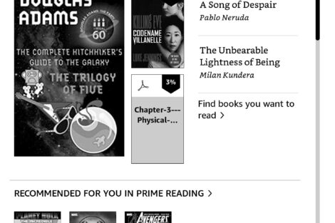 how do I take a screenshot on my kindle paperwhite