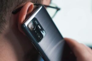 Man on phone