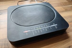 red status light on co-op broadband router