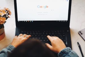 Google Chrome on computer